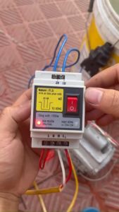 Rơ le chuyển nguồn 12V cho phao điện an toàn chống giật Nakasi F1.5 - Chống tràn chống cạn bồn nước