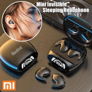 100%OriginalProduct+FREEShippingRedmi MD528 Wireless Sports Bluetooth Headphones Highend Tws Dual Ear Sleep In Ear Md538 Mini Painless Call Noise Cancelling Thin Headphones