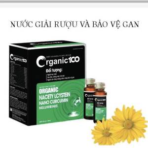 NƯỚC GIẢI RƯỢU và BẢO VỆ GAN chai 30 ml - Organic 100