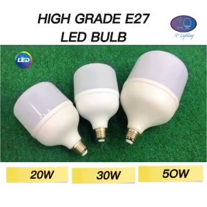 20W / 30W / 50W SUPER BRIGHT LED BULB E27 GLOBE BULB SQUARE BULB MENTOL TERANG RUANG TAMU BILIK OUTDOOR INDOOR LIGHT LIGHTING