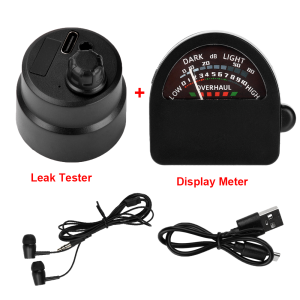 High-Sensitivity Pipeline Leak Detector Instrument Digital Display Audible Frequency Indicator Assisted Leak Detector Type C