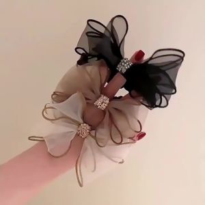 Dây buộc tóc nữ nơ xinh Hàn Quốc Dây cột tóc nữ nơ Chiffon xinh