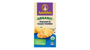 Mỳ nui ống Annies organic Macaroni and Classic Cheddar 170G