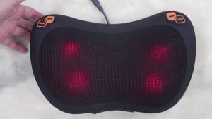 Massage Pillow for Car and Home Use Shoulder Neck Back Infrared Heating Kneading Massager