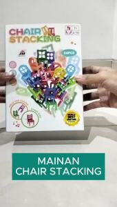 Mainan Kursi Stacking Balance Chair Edukasi Anak