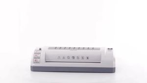 Deli 3893 Laminator เครื่องเคลือบบัตรและเอกสารขนาด A4 ของแท้ ยี่ห้อ Deli เครื่องเคลือบ เครื่องใช้สำนักงาน(HP302)