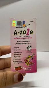 A-zole Suspension 200mg/5ml (10ml) Strawberry (EXP DATE:06/2026)