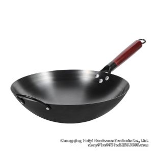 MOLORE | Non-stick Blue Baked Uncoated Wok