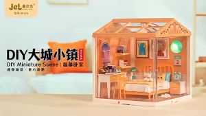 Mô Hình Lắp Ráp DIY Cửa Hàng Trà Sữa Mini 3D Đồ Chơi Thủ Công Bé Gái Trang Trí Phòng Cực Dễ Thương