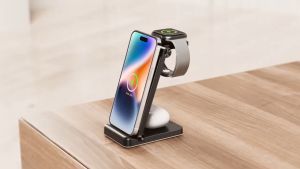 Joyroom JR-WQN01 3 in 1 Wireless Charger Magnetic Charging Station for phone for watch for earphone
