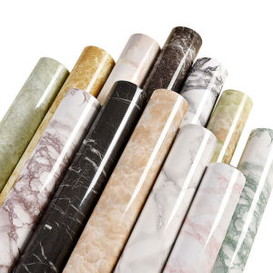 60cm*3m marble wallpaper Self Adhesive Waterproof Wallpaper Table stickers bedroom stickers kitchen stickers