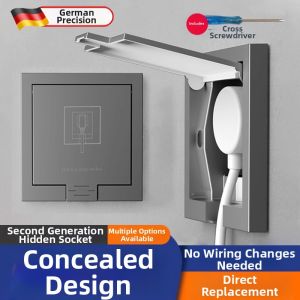 Refrigerator Dedicated Embedded Wall Socket 5 Holes