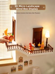 ARTPIONEER | Retro Glowing Corner 3D Display Shelf Wall Hanging