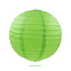 16inch 40cm DIY Handmade Painting Chinese Paper Lantern Ball Wedding Christmas Event Party Round Paper Lantern Decorations