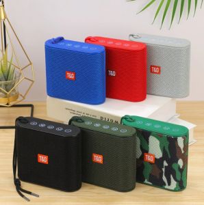 T&G TG185 V5.0 TWS Subwoofer Portable Wireless Bluetooth Speaker support USB/TF Card/FM Radio Function with Strap