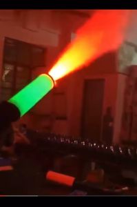 Party Special Handhold RGB LED Co2 Jet Sparyer Machine Stage Equipment Professional DJ Lighting/ Music Equipment