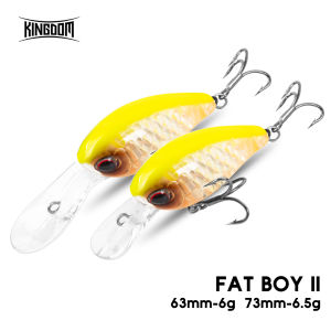 Kingdom Floating Crankbait Wobblers Minnow Jerkbait 6g/6.5g Artificial Hardbait Swimbait For Bass Perch Pike Fishing Lures