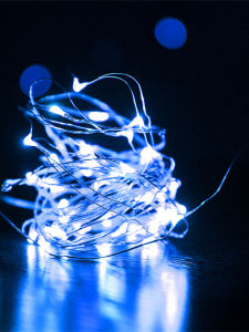 No Brand | Blue LED Solar Light Strip