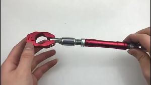 {BG}พร้อมส่ง บาร์ค้ำแฮนด์มอเตอ บาร์เสริมจับก้านกระจก บาร์เสริม  บาร์ค้ำแฮนด์มอเตอร์ไซด์ ปรับความยาวได้ กระบวนการซีเอ็นซี