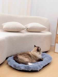 ที่นอนแมว ที่นอนสุนัข เบาะสัตว์เลี้ยง เบาะเสริม เบาะนอนสัตว์เลี้ยง พรมนอนสัตว์เลี้ยง ขนนุ่ม