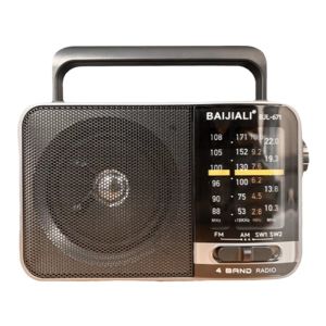 Radio Cầm Tay Có Thể Sạc Pin Toàn Dải Phát Thanh FM Máy Phát Thanh Di Động Dành Cho Người Cao Tuổi Thiết Bị Giải Trí Điện Tử