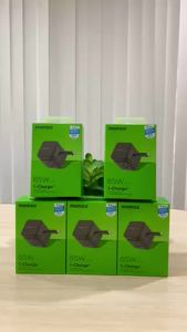 MOMAX 1-CHARGE PLUS 65W GAN CHARGER WITH 1 USB-C PORT (UM76CN) BLACK