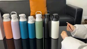 แก้วเก็บเย็น24ชม แก้วความเย็น ถ้วยสูญญากาศ แก้วสแตนเลส 500/750ml กระติกน้ำเก็บความร้อน ขวดน้ำเก็บอุณหภูมิ T01237