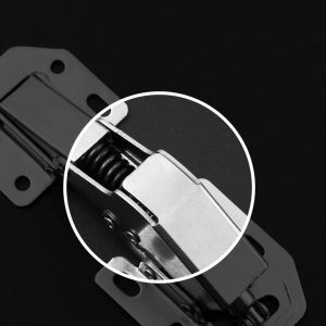 Bản lề nắp bật thép giảm chấn và không giảm chấn YG