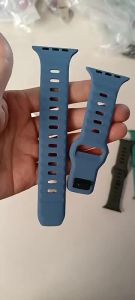 Waterproof Strap For Apple Watch Ultra 2 Band 49mm 44mm 45mm 42mm 41 40mm Orange Silicone Bracelet Correa iwatch 8 7 6 SE 5 4 3