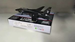 1/72 F-14 Tomcat Warplane Fighter Model ABS Assembly Model Aircraft Simulation Airplanes Building Kit Hobby modeling