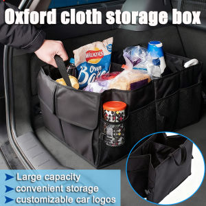 ใช้ได้กับ CX5มาสด้า CX7 CX3 CX9 RX MX CX30มาสด้า2มาสด้า3มาสด้า5 6 8ตัวจัดการท้ายรถ BT50ถุงเก็บผ้าผ้าอ๊อกซ์ฟอร์ดพับอเนกประสงค์กล่องการจัดเก็บของเบ็ดเตล็ดรถยนต์