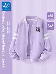 JS | Korean Style New Spring Autumn Girls Baseball Jacket