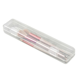 Portable Dustproof With Cover Makeup Brush Storage Box