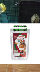 PetHeng เพ็ทเฮง อาหารกระรอก สูตรขนสวย ขนาดบรรจุ 180กรัมx10ถุง แถม3ถุง (เลือกสูตรได้)