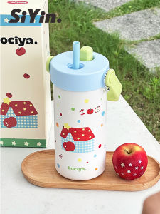 Cốc Nước Cách Nhiệt 316 Dành Cho Nữ Cốc Có Tay Cầm Cốc Có Ống Hút Cốc Cách Nhiệt Cốc Đựng Nước Cốc Đựng Đồ Ăn Cốc Đựng Thức Ăn