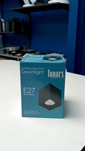 FourCJH Mounted Downlight Square | 3.5\" and 4\" Black/White Decor Home Ceiling Tabo Fixture