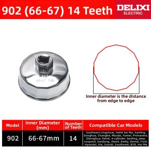 DELIXI | Oil Filter Removal Tool Car