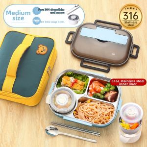 Deanbarry | Insulated Lunch Box for Kids and Adults 316 Stainless Steel