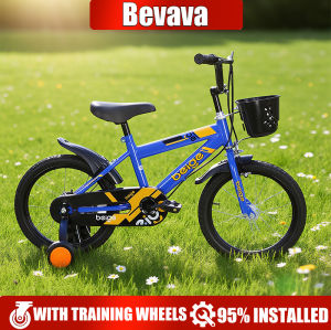 Bike for Kids Height Adjustable High level Bicycle Rubber Tires Boys&Girl Gift 3-10 years old Stable Anti-Slide Durable