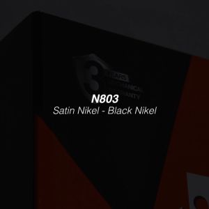 NOBLEZA Door Handle Pintu Gagang Kunci Besar Matte Satin Black Nikel N803