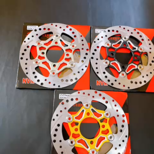 ( Hàn g Mớii Về ) Đĩa Thắng Trước 4 Lỗ Size 220mm_Mẫu NVM V5_ Nút Inox Lõm 304 Sáng Bóng. Lòng Nhôm CNC 2 LINE /Cho Các Xe 4 Lỗ Hiện Nay Nhé Ae!!