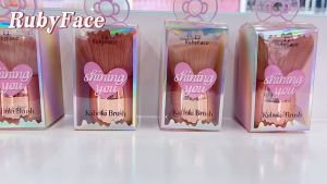 (สินค้าส่งจากไทย) แปรงปัดแก้ม Ruby Face แปรงแต่งหน้า หัวแปรงปลายตัด ด้ามสั้น ขนนุ่มมากก