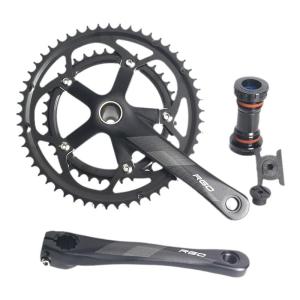 CNC Ultra-light Hollow Integrated Crankset Positive and Negative Teeth Single-chainring Direct Mount Chainring