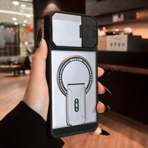 DAIMANG | Protective Case With Magnetic Stand Lens Protection Shockproof for Iphone 17 Pro Max
