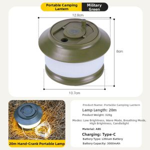 Portable Charging Long-life Camping Light Strip