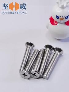 POWER&STRONG | Ốc Vít Thép Không Gỉ Đầu Chữ Thập Phẳng