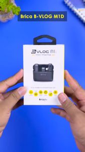 Brica M1s M1d M2 M3 Wireless Microphone - Clip On Mic Vlog Lavalier With Charging Case