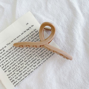 กิ๊บติดผมขนาดใหญ่ 2025 รุ่นใหม่ สไตล์ไฮเอนด์ สำหรับผู้หญิง ทรงผมแบบม้วนหลังศีรษะ กิ๊บติดผมรูปฉลาม หัวเข็มขัด