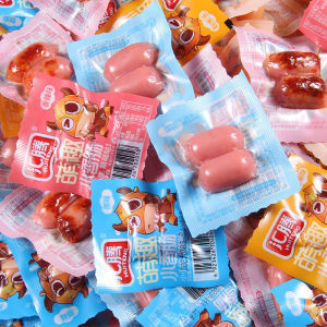 Mini Sausage Snacks 20/50 Pack Mini Packaging Corn Ham Sausage Thumb Sausage