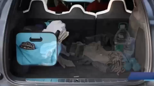 CAG SHOP collapsible car trunk organizer with adjustable modes for storage. Fits in car trunk for easy access to tools and supplies.